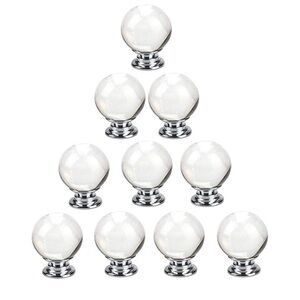 37 count round crystal ball cabinet knobs
